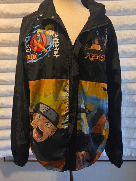 Reason Other - Reason x Naruto Shippuden Black Graphic Jacket Men's Size M